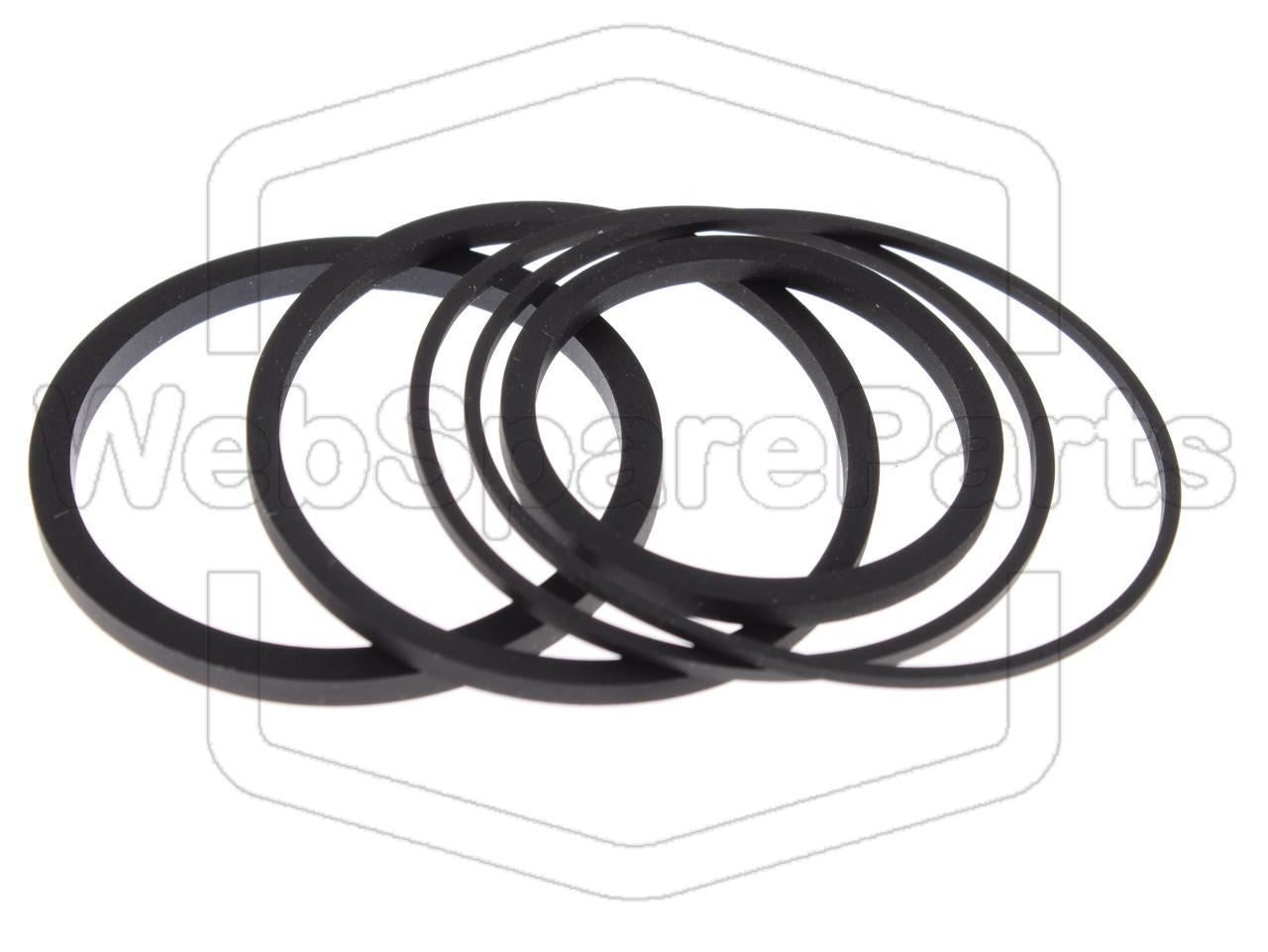 Riemenset für Videorekorder Palladium 837/695 Betamax