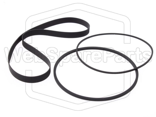 Riemen-Set Für Cassettendeck-KassettenDeck Marantz SD-1020