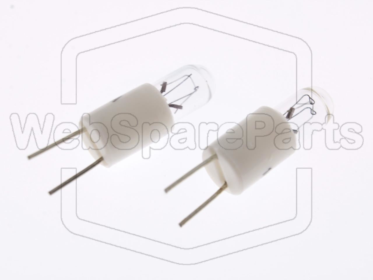 Lampen-Set für das Zifferblatt des kompakten Systems Bang & Olufsen Beocenter 4000 (1986-1987).