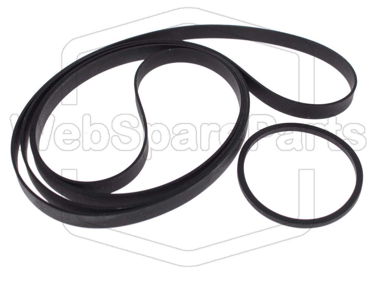 Riemenset für Plattenspieler Bang & Olufsen Beogram 6002 Type 5646