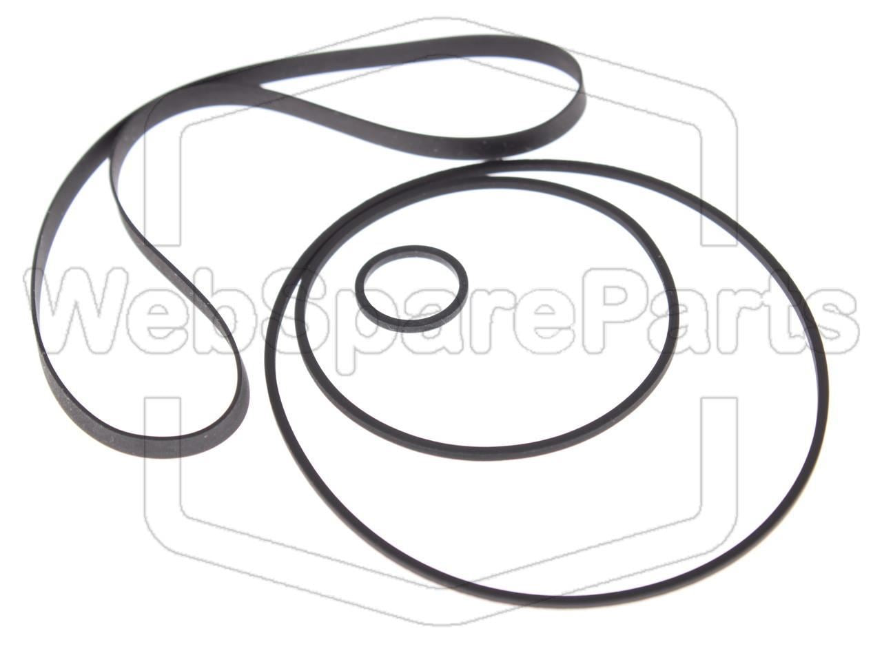 Riemen-Set Für KassettenDeck Aiwa SD-L30