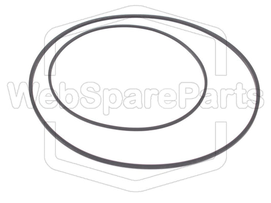 Riemen-Set Für Cassettendeck-KassettenDeck Panasonic SA-PM28