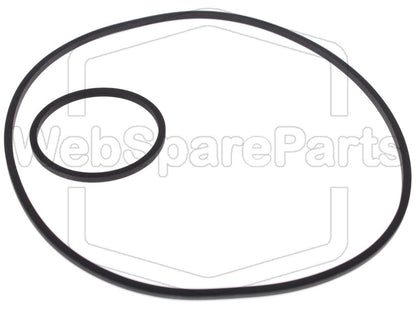 Riemenset für Videorekorder Toshiba V-412 T/G