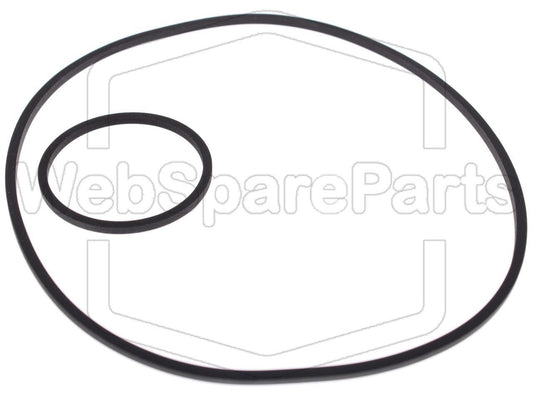 Riemenset für Videorekorder Toshiba V-412 T/G