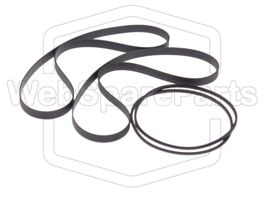 Riemen-Set Für Doppeltes Kassettendeck Kenwood KX-949W