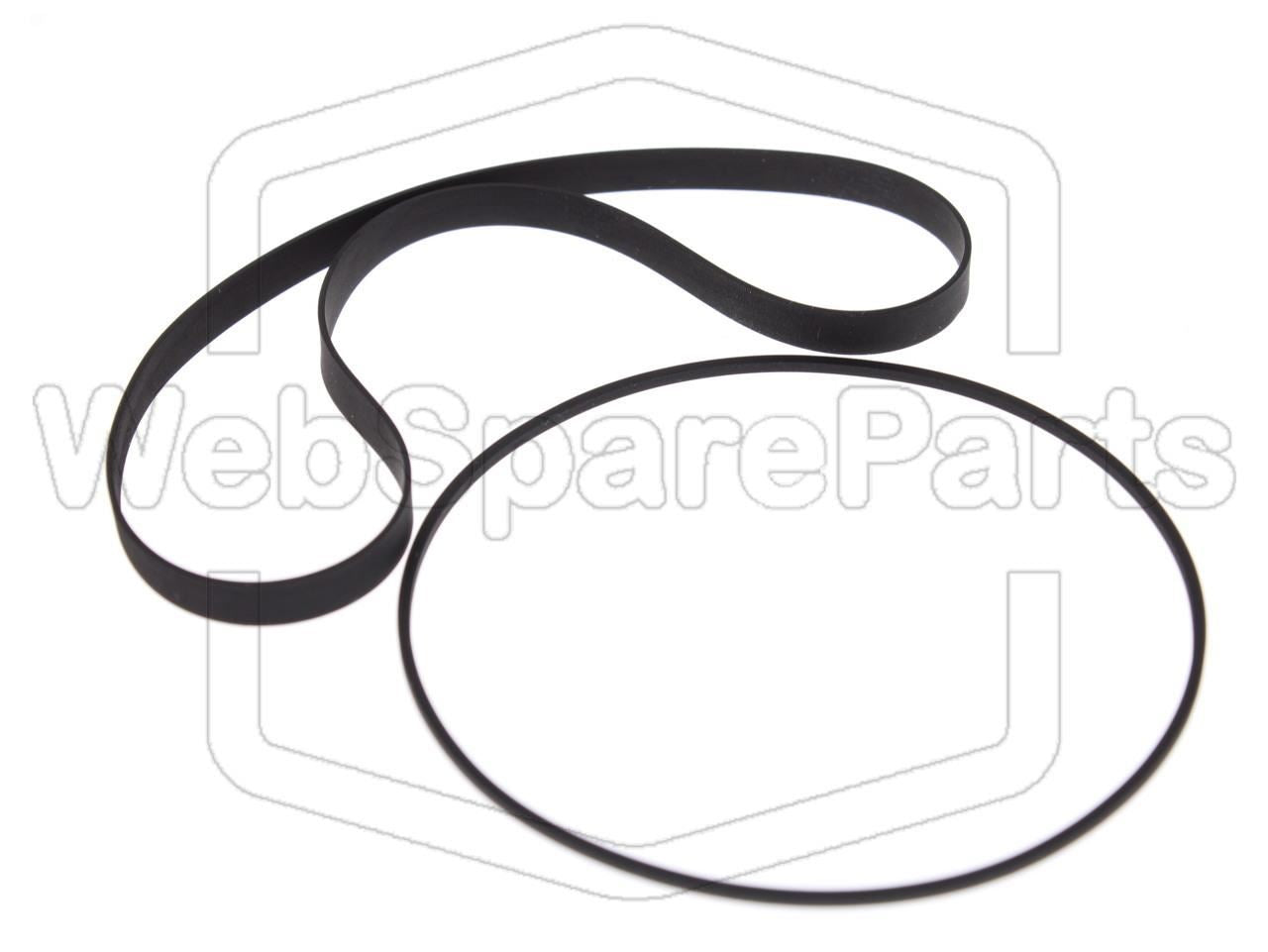 Riemen-Set Für Cassettendeck-KassettenDeck Yamaha KX-200U