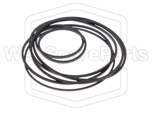 Riemen-Set Für Doppel-Kassettendeck Kenwood KX-57W