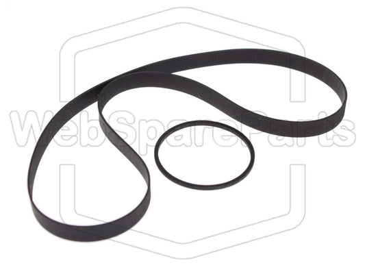 Riemen-Set Für Auto-Reverse-Kassettendeck Kenwood KX-7030
