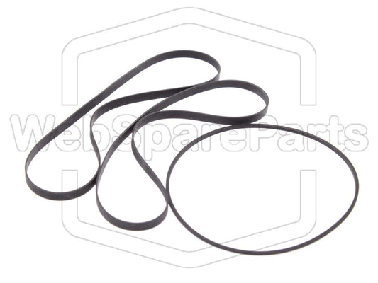 Riemen-Set Für Cassettendeck-KassettenDeck Pioneer CT-W530R