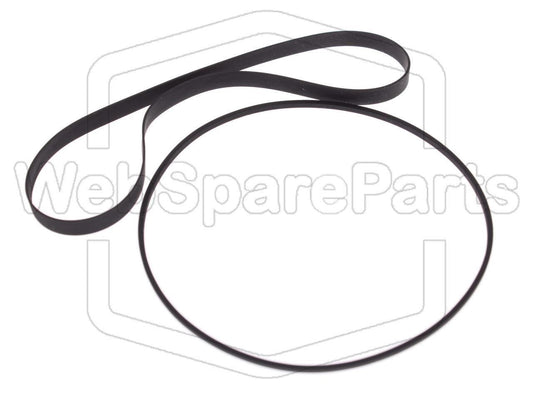 Riemen-Set Für Cassettendeck-KassettenDeck Für  Rotel RCX-860