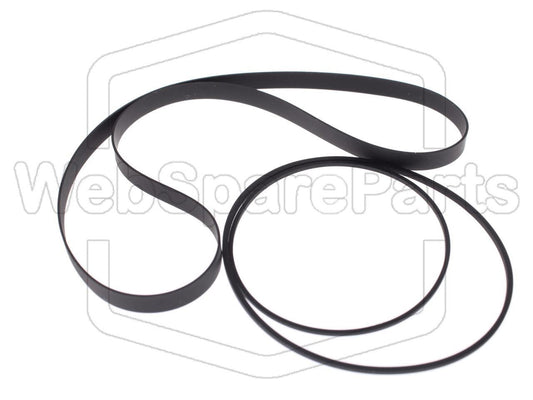 Riemenset für Kassettendeck Bang & Olufsen Beocord 2400 Type 2665