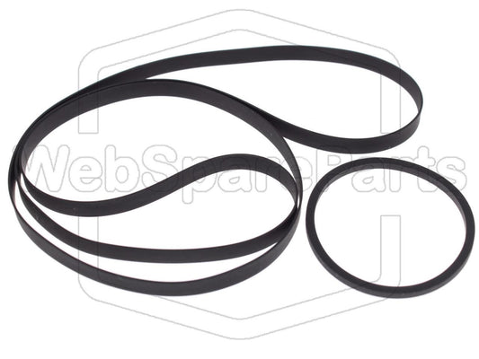 Riemenset für Plattenspieler Sharp RP-116 H