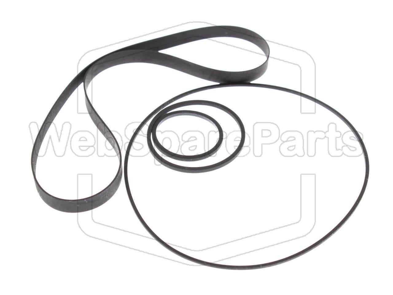 Riemen-Set für Pioneer CT-F1000 Stereo-Kassettendeck