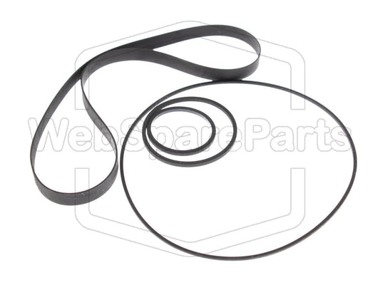 Riemen-Set für Pioneer CT-F1000 Stereo-Kassettendeck