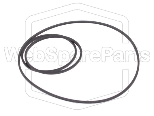Riemen-Set für Pioneer KP-6300 Kassetten-Autoradio