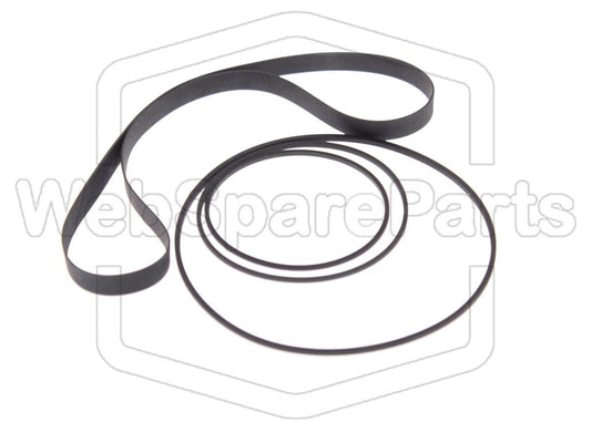 Riemen-Set Für Stereo-Kassettendeck Kenwood KX-1060