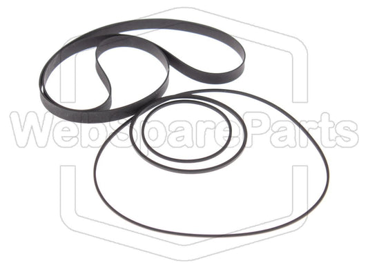 Riemen-Set Für Stereo-Kassettendeck Kenwood KX-710