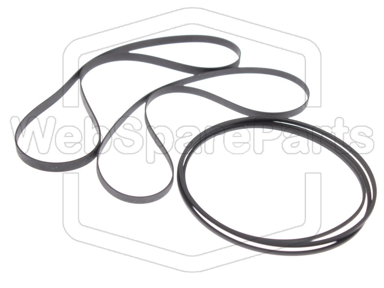 Riemen-Set Für KassettenDeck Aiwa AD-WX33