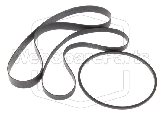 Riemen-Set für Pioneer CT-S730 Stereo-Kassettendeck