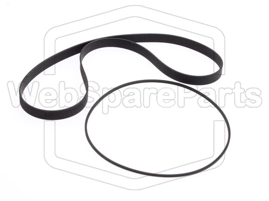 Riemen-Set Für KassettenDeck Technics RS-M17