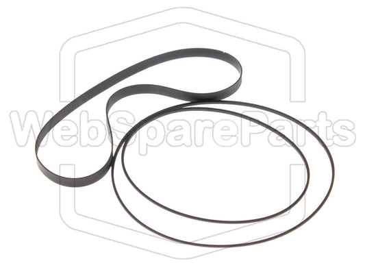 Riemen-Set für Stereo-Kassettendeck Yamaha TC-520/B