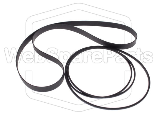 Riemenset für Kassettendeck Bang & Olufsen Beocord 1600 Type 2661