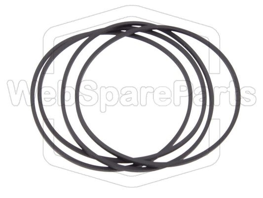 Riemen-Set Für Cassettendeck-KassettenDeck Akai AC-300