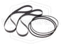 Riemen-Set Für Cassettendeck-KassettenDeck JVC PC-W333