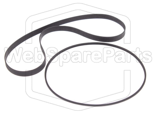 Riemen-Set für Pioneer CT-S66R Stereo-Kassettendeck