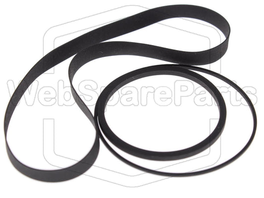 Riemen-Set Für Kassettendeck Kenwood KX-7050