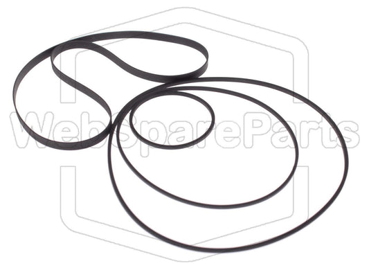 Riemenset für Kassettendeck Bang & Olufsen Beocord 5000 Type 4923