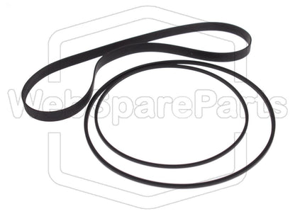 Riemen-Set Für KassettenDeck Sanyo C-9