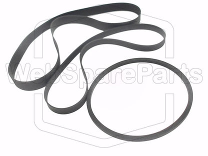 Riemen-Set Für Cassettendeck-KassettenDeck Pioneer CT-959