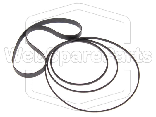 Riemen-Set für Stereo-Kassettendeck JVC KD-V100