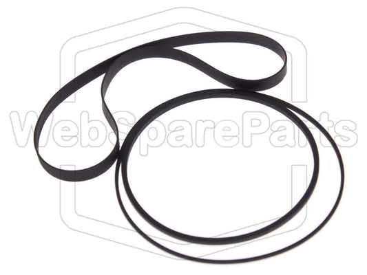 Riemen-Set Für Cassettendeck-KassettenDeck Panasonic RS-370