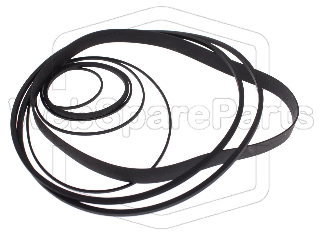 Riemenset für Videorekorder Palladium 837/989