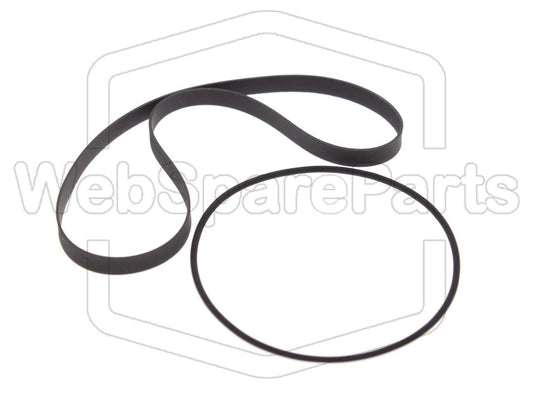 Riemen-Set Für Cassettendeck-KassettenDeck Panasonic RX-DS30