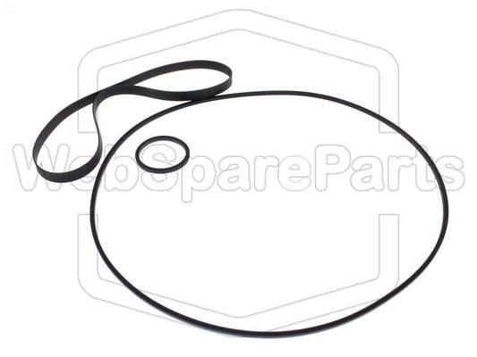 Riemenset für Videorekorder Schneider SVC-480 RC-P/P