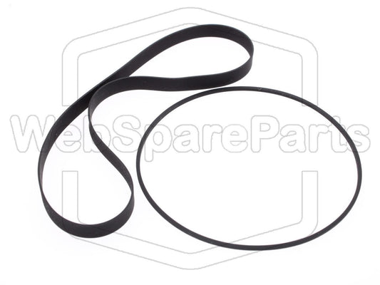 Riemen-Set Für KassettenDeck Aiwa AD-R600