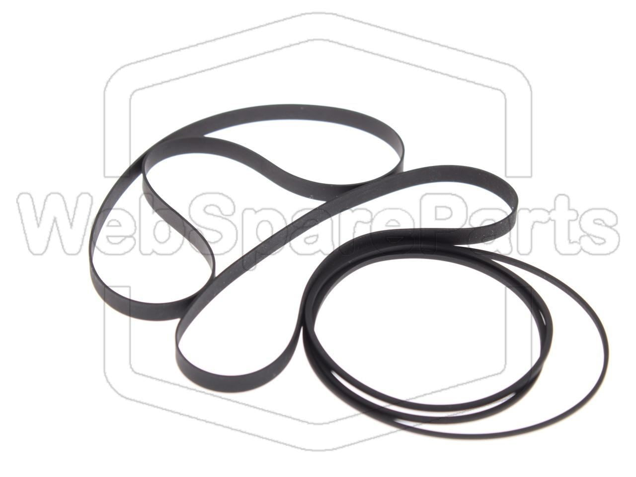 Riemen-Set Für Doppeltes Kassettendeck Kenwood KX-66CW