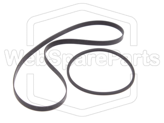 Riemen-Set Für Cassettendeck-KassettenDeck Sony CMT-NEZ50