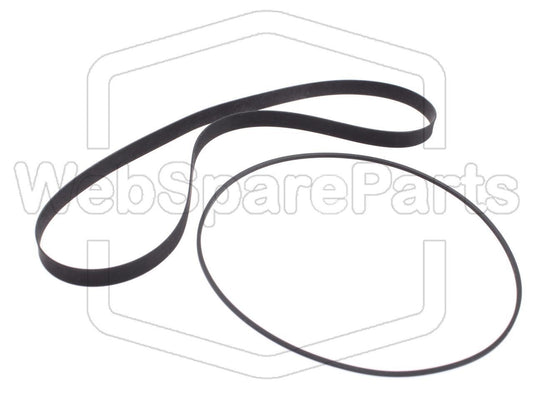 Riemen-Set Für KassettenDeck Teac C-3X