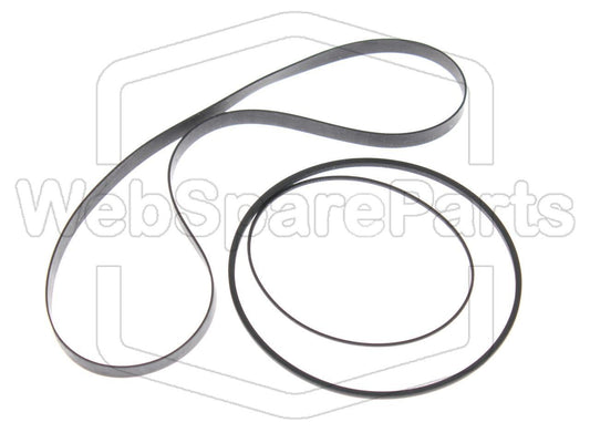 Riemen-Set Für Cassettendeck-KassettenDeck Sharp RT-12