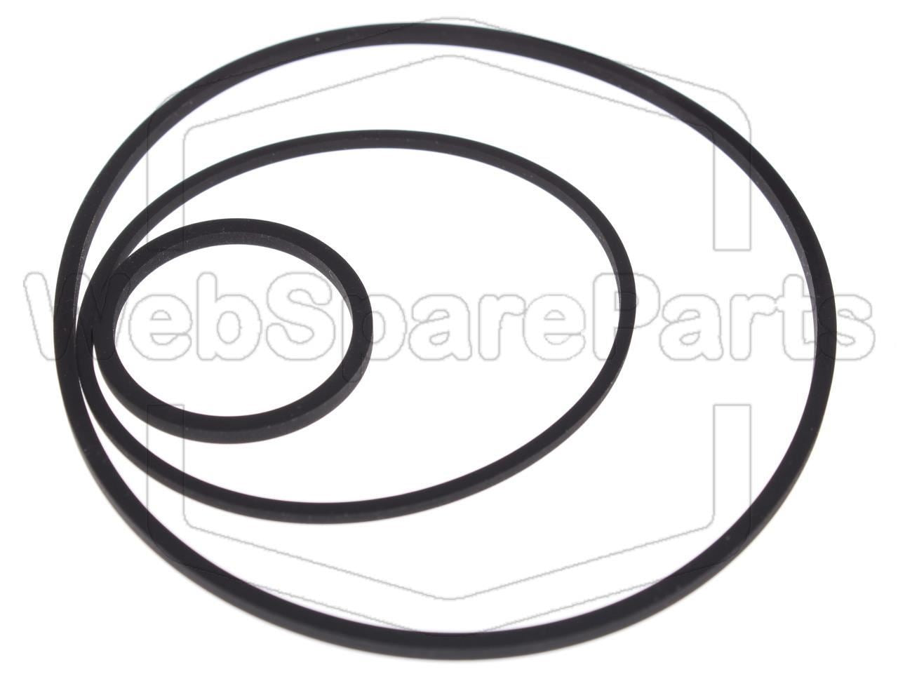 Riemen-Set Für Video Recorder Panasonic NV-630 PX