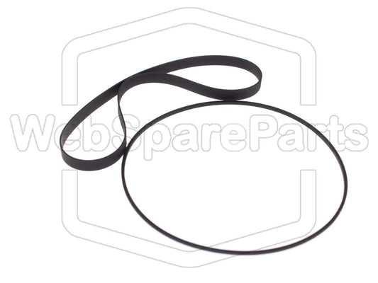 Riemen-Set Für Cassettendeck-KassettenDeck Sony TC-FX320