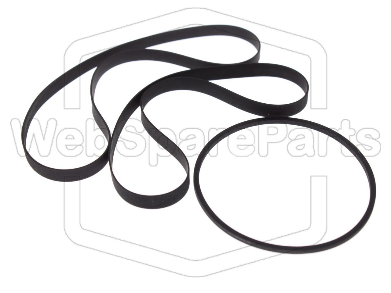 Riemen-Set Für Cassettendeck-KassettenDeck Sansui D-70BW
