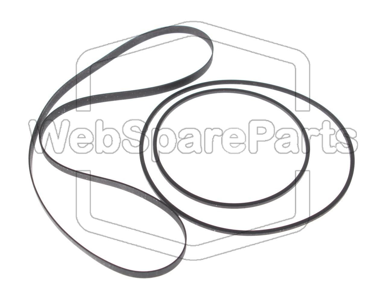 Riemen-Set für SAE C102 Stereo-Kassettendeck