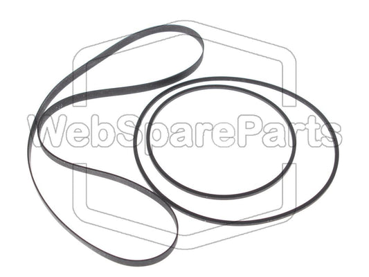 Riemen-Set für SAE C102 Stereo-Kassettendeck