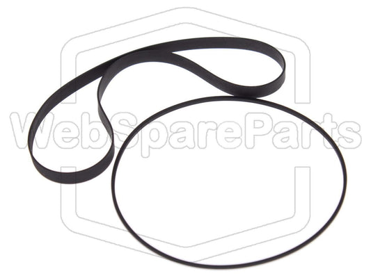 Riemenset für Tonbandgerät Akai GX-1820