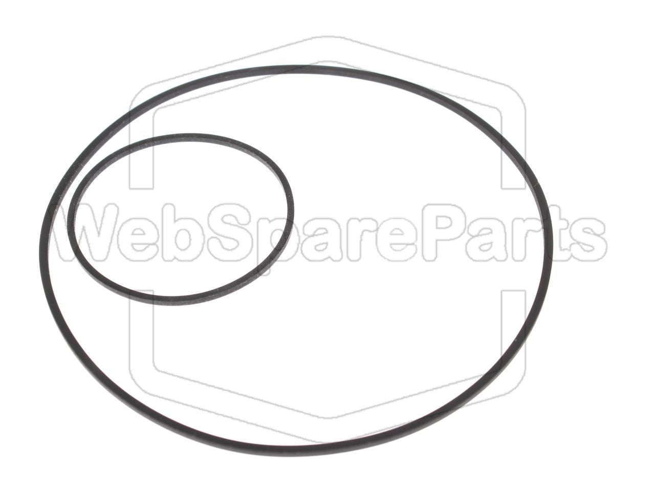 Riemen-Set für Grundig C 4200 Automatic Radiorekorder mono